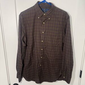 Polo Ralph Lauren Slim Fit Tartan Plaid Twill Shirt. Casual, Preppy Button Down
